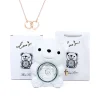 Eternal Rose Bear Jewelry Box with Necklace