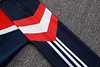 Joyfball 2024/2025 Arsenal Long Zipped Jacket Red Soccer Jersey（Vintage style）