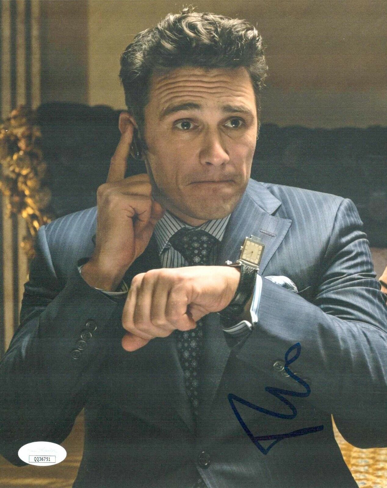 JAMES FRANCO Signed THE INTERVIEW 8x10 Photo Poster painting Autograph JSA COA Cert