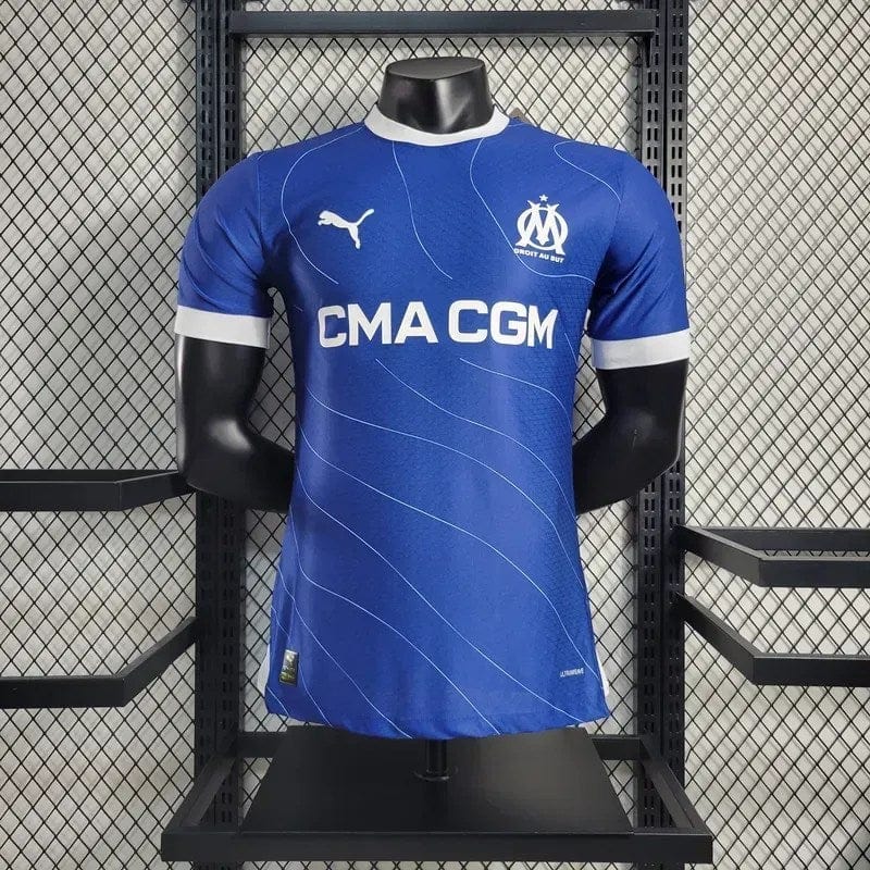 2023/2024 Player Version Olympique de Marseille Away Football Jersey mysite