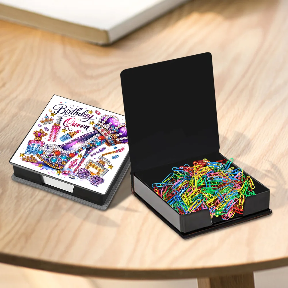 DIY High Heels Diamond Painting Memo Pad Holder Mosaic Kit for DIY Art Craft