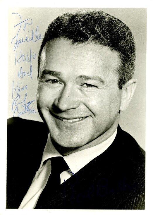 Vintage RED BUTTONS Signed Photo Poster painting