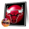 Diamond Painting -DIY Round Drill Chicago Bulls