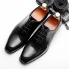 Mens Patent Leather Oxford Shoes