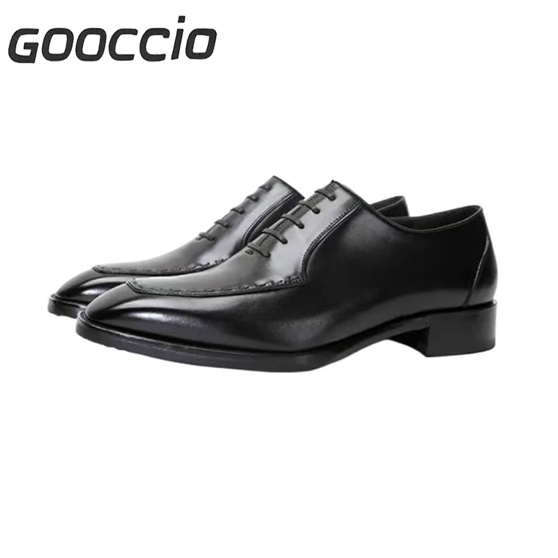 NJ197 Calf-Skin Dress Shoes/Oxford Shoes For Men  GOOCCIO   