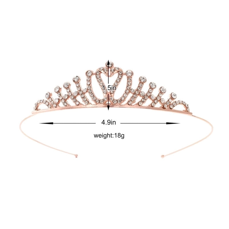 Factory Girl Crown Princess Simple Cute Headband Baby Festival Performance Hair Accessories Bride Crown Wedding Headdress