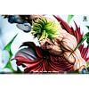1/6 Scale Broly VS Goku Vegeta - Dragon Ball Resin Statue - YiShou Studio