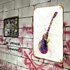 Musique rock - Panneaux en &eacute;tain m&eacute;tallique(20*30cm/30*40cm) - Musique