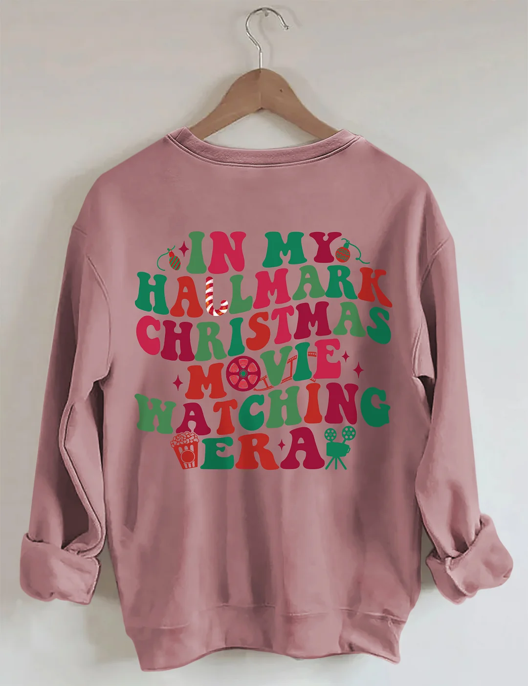 Christmas Movie Watching Era Sweatshirt