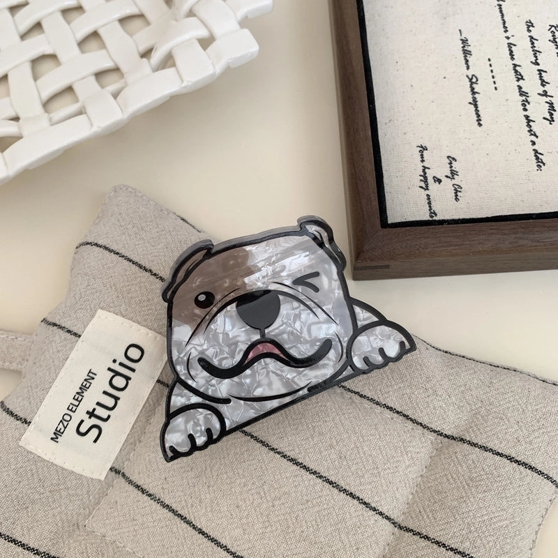 Women’s Cute Dog Arylic Hair Claws