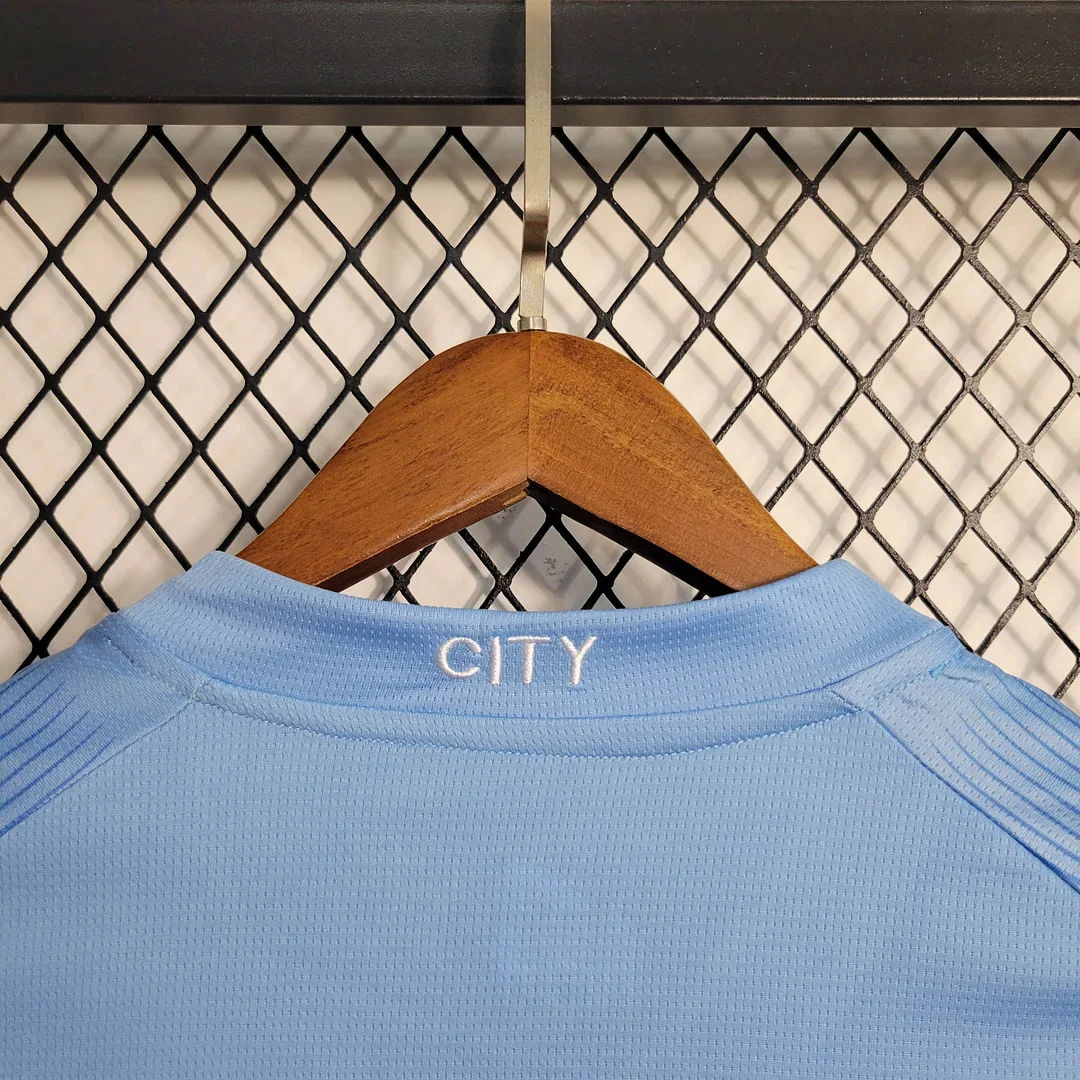 2023/2024 Long Sleeve Manchester City Home Football Shirt 1:1 Thai Quality