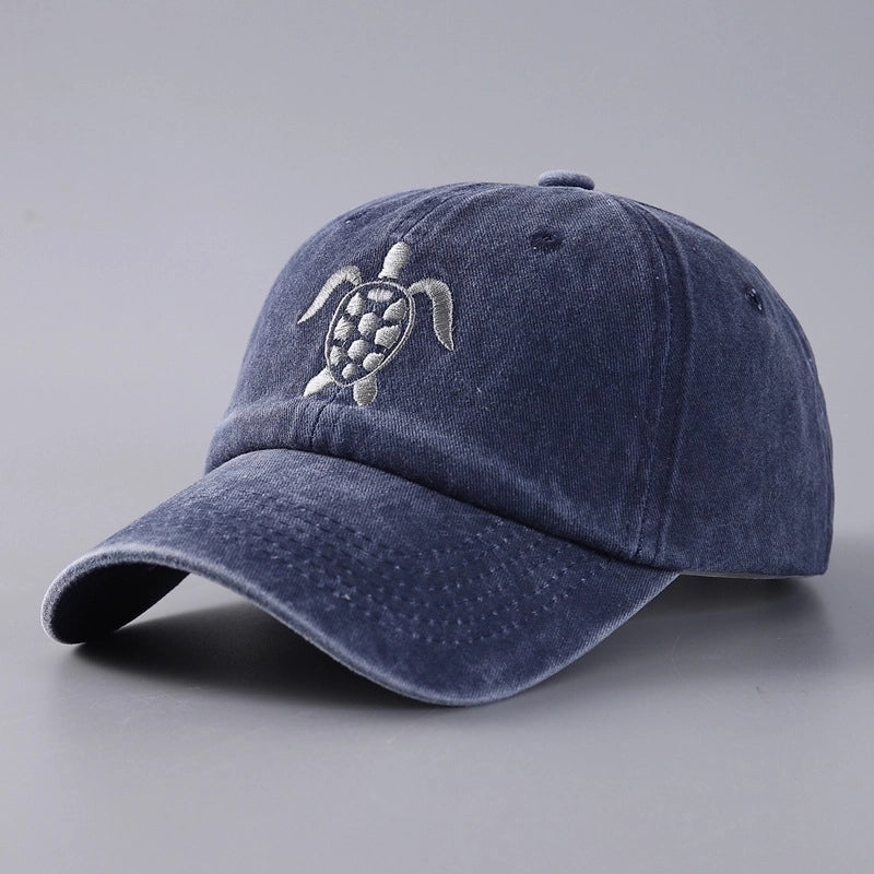 Unisex Commute Tortoise Printing Curved Eaves Baseball Cap