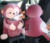 Monkey tissue box set, cartoon animal hanging cute tissue box, car tissue holder, monkey tissue box car bathroom dresser bedroom funny tissue holder