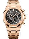 Rose Gold 904L Steel Black Dial - Automatic - 41mm