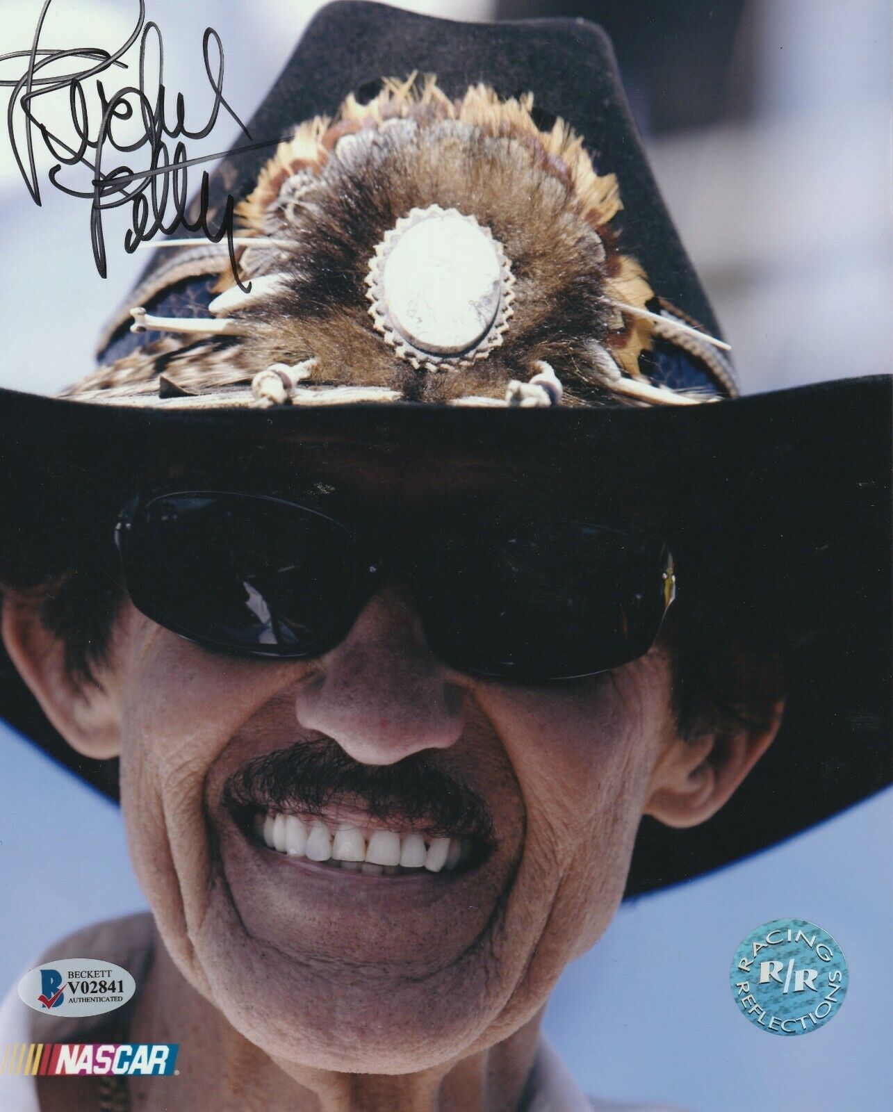 RICHARD PETTY Signed 8x10 Photo Poster painting w/ Beckett COA