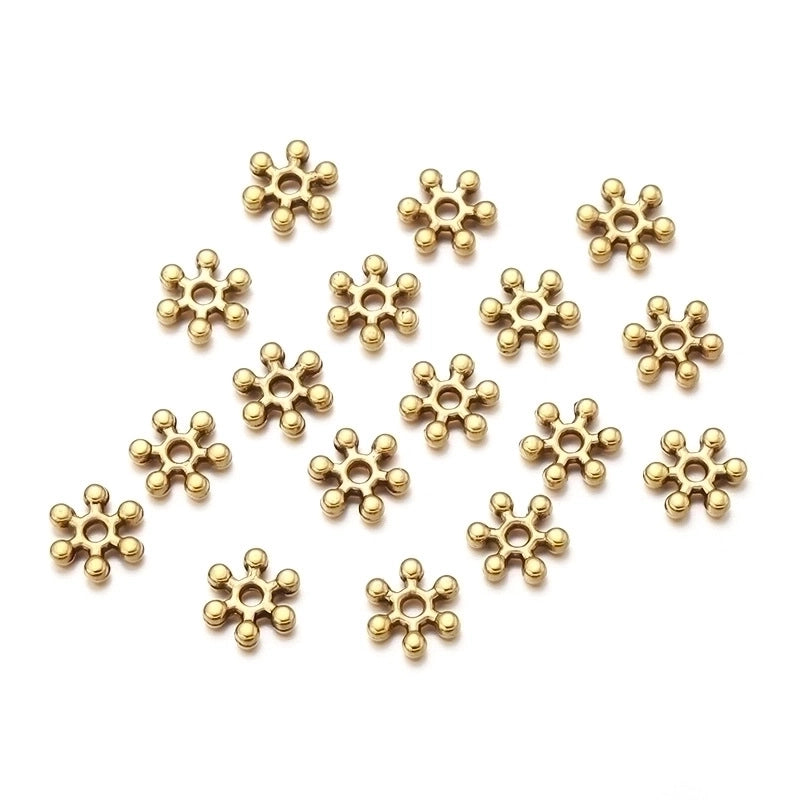 100 Pcs/package Minimalist Solid Color Alloy Plating Jewelry Accessories