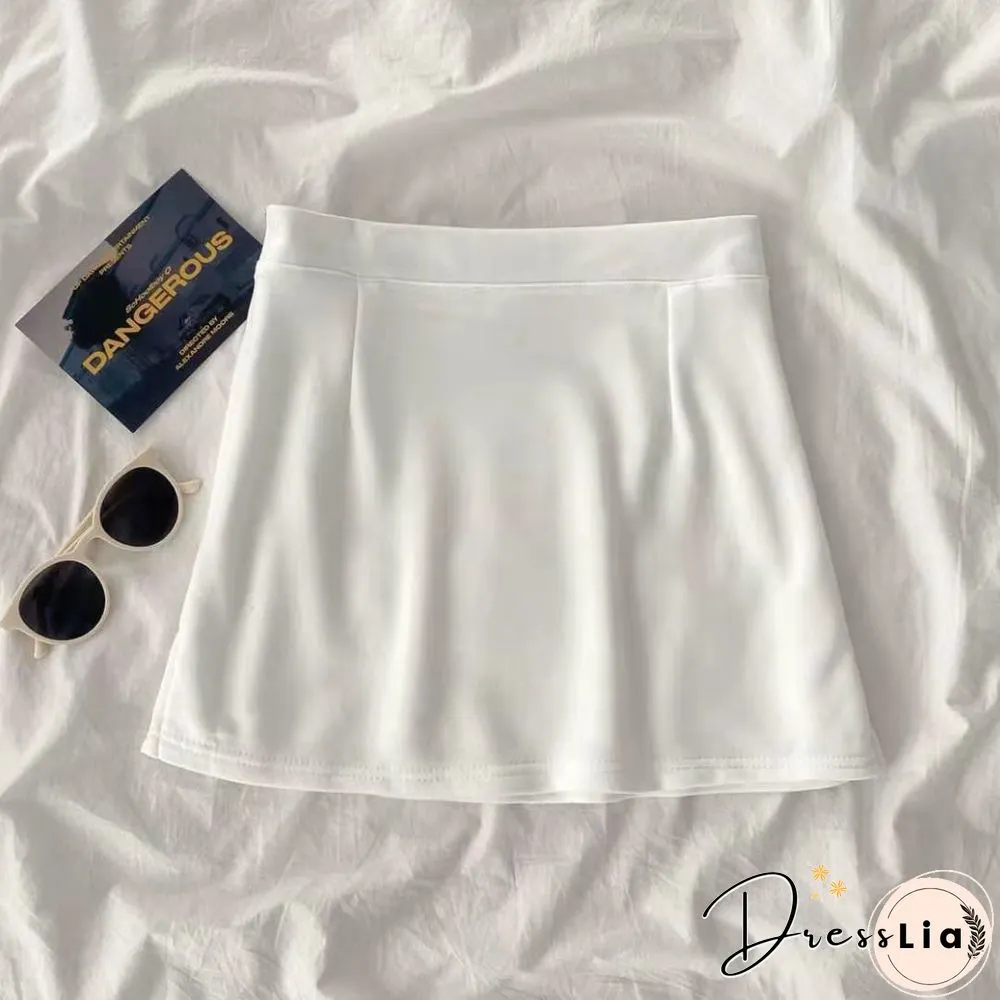 Sets Women Button Turn-Down Collar Crop Tops Embroidery Printed T-Shirts Sexy Mini Skirts
