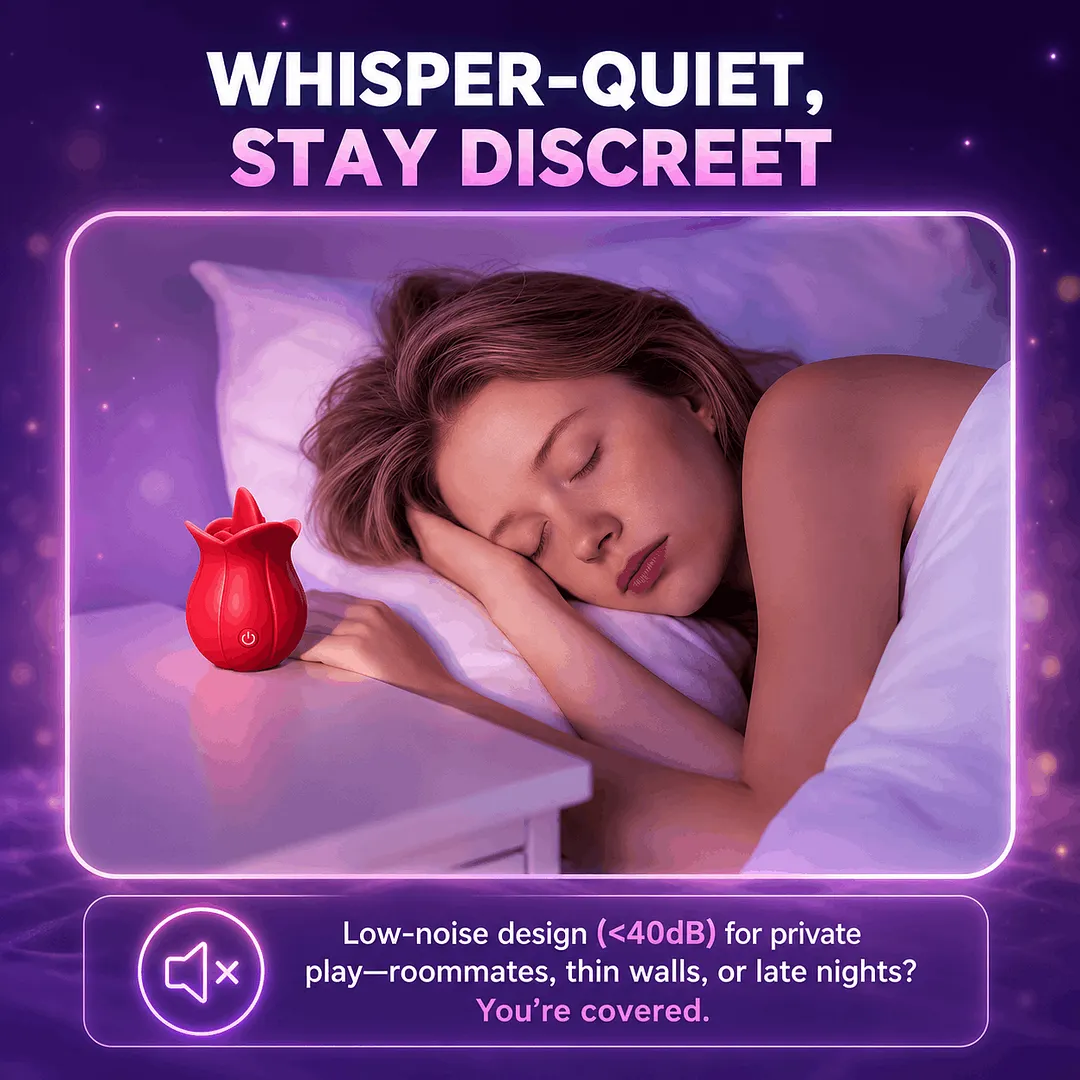 MLEM Rose Tongue Massager &ndash; 3-in-1 Vibrator