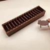(US Only)Wooden Bobbin Set with Animal Shapes for DIY Sewing Storage Tool (Sheep)