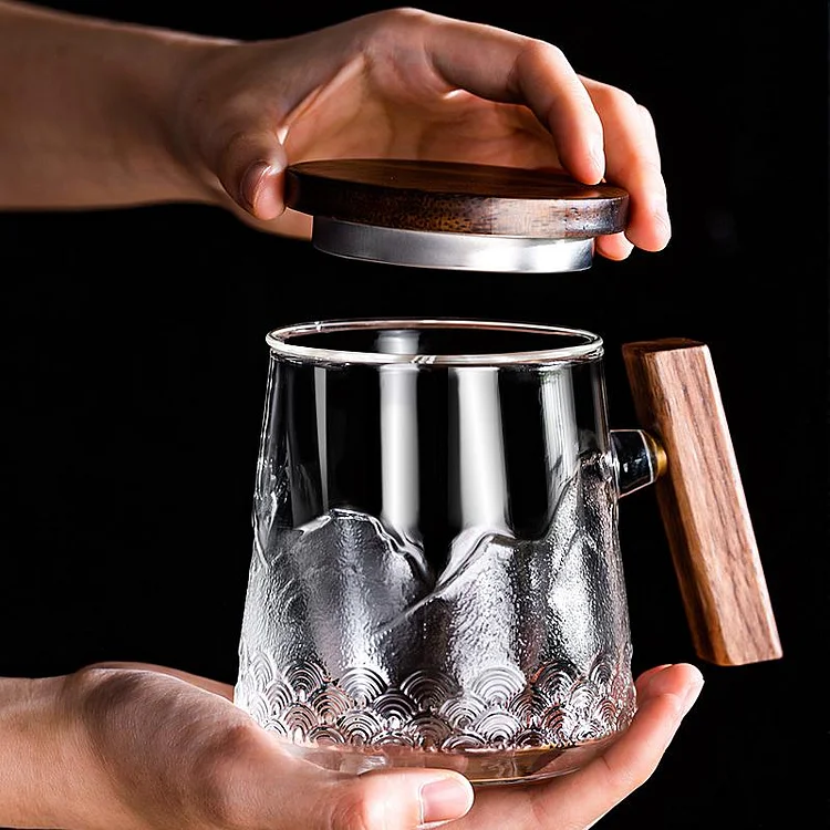 Glass Mountain & Sea Coffee & Tea Mug | AvasHome