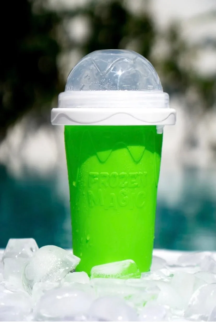 Slushy Cup Maker, Squeeze Icy Drink Maker, Magic Sluch