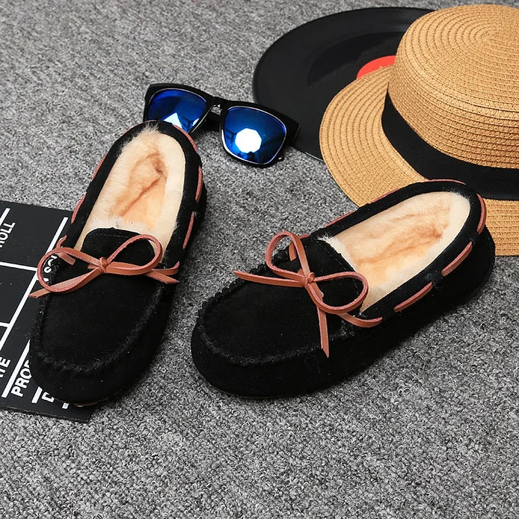 2021 Shoes Women Winter Warm Flat Shoes QueenFunky