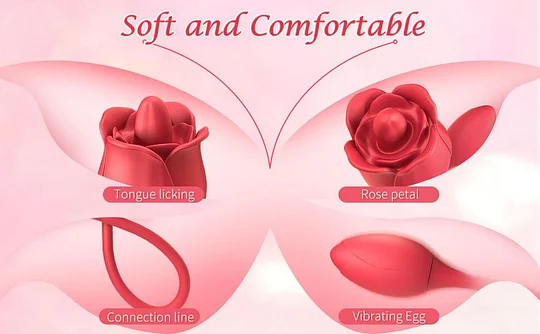 rose toy,rosetoy with tongue,the rose toy,rose toy for women,rose adult toy,rose vibrator