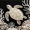 Turtle DIY Pearl Art Diamond Painting Kit for Adults Home Decor 25x25cm With Frame