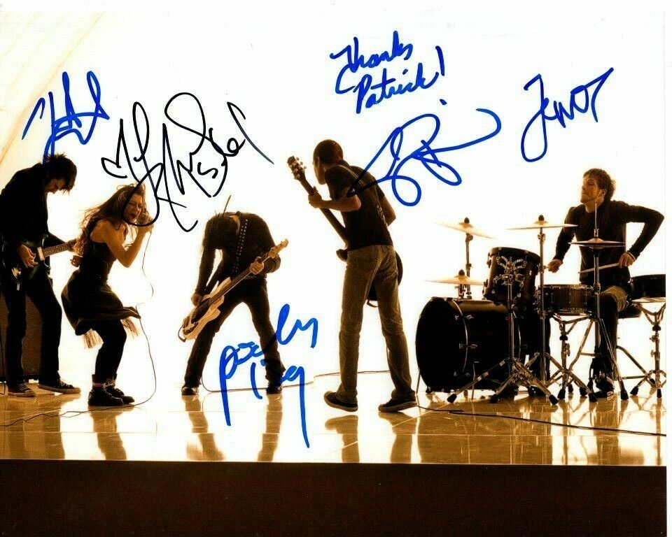 FLYLEAF Autographed Signed GROUP Photo Poster paintinggraph - To Patrick LACEY MOSLEY