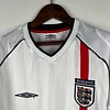 2002 Retro  Long sleeve England Home Football Shirt 1:1 Thai Quality