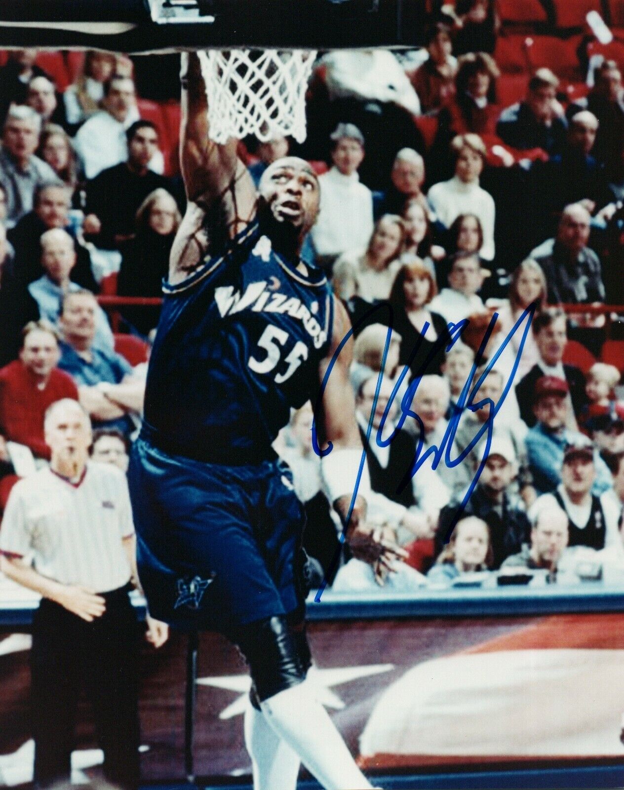 Jahidi White NBA Washington Wizards Hand Signed Autograph 8x10 Photo Poster painting