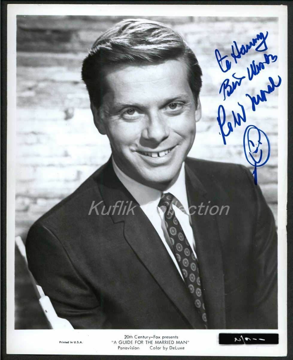 Robert Morse - Signed Vintage Celebrity Autograph Photo Poster painting - Mad Men