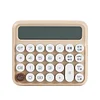Office voice-controlled large commercial calculator with cute mechanical large buttons
