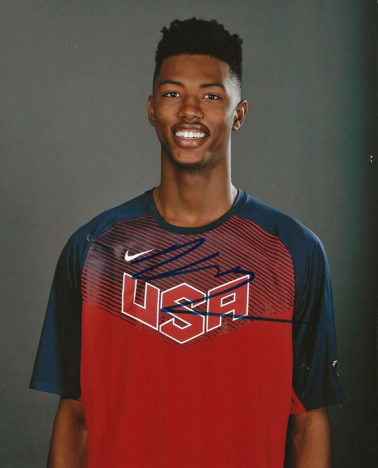 Harry Giles Sacramento Kings signed Team USA 8x10 Photo Poster painting autographed