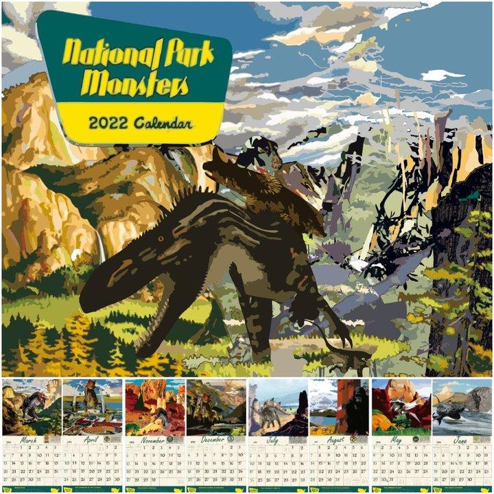 2022 National Park Monsters Calendar