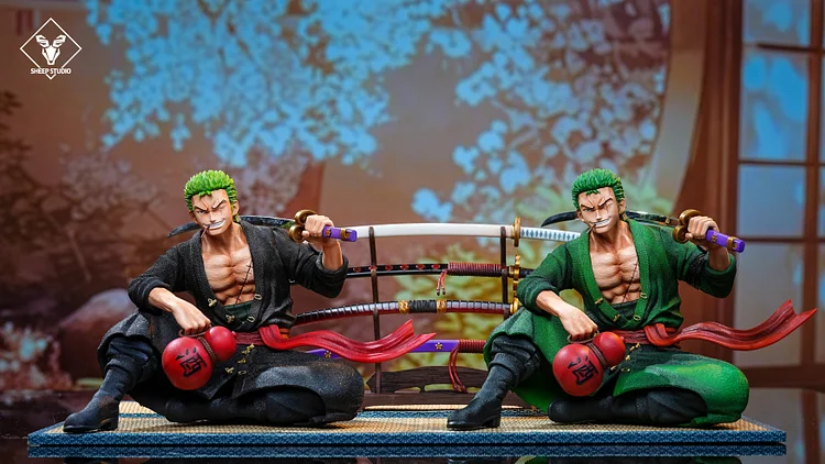 Sheep Studio - One Piece Sitting #2 Roronoa Zoro Statue(GK)-