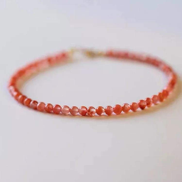 Sunset Speed - Red Agate Energy Gemstone Bracelet