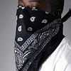 Men's Bicycle Bandana Scarf Face Mask Headscarfs Cotton Bandana Double-sided Head Wrap Bandana Scarf Wristband for Women