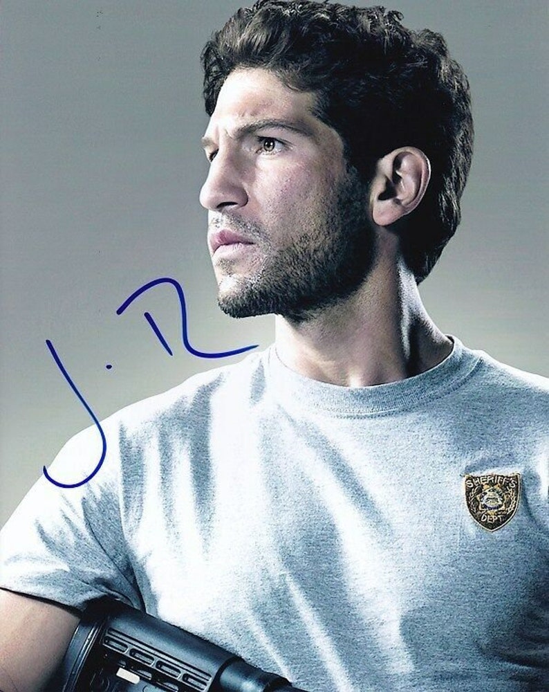 Jon bernthal signed autographed the walking dead shane walsh Photo Poster painting