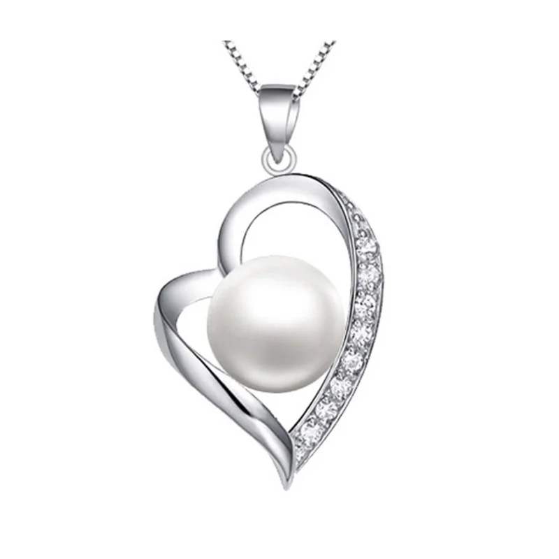 Heart Pearl Pendant