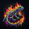 (Multi-Style)Colorful Neon Animals Collection-14CT Stamped/Counted Cross Stitch 30*30cm tapestrymarket