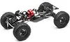 AMK 320mm Wheelbase 1/10 RC Chassis Frame Carbon Fiber LCG Crawlers Body with 1.9 Beadlock Wheels and Tires for Axial SCX10 Upgrades DIY Builder Kit (B)