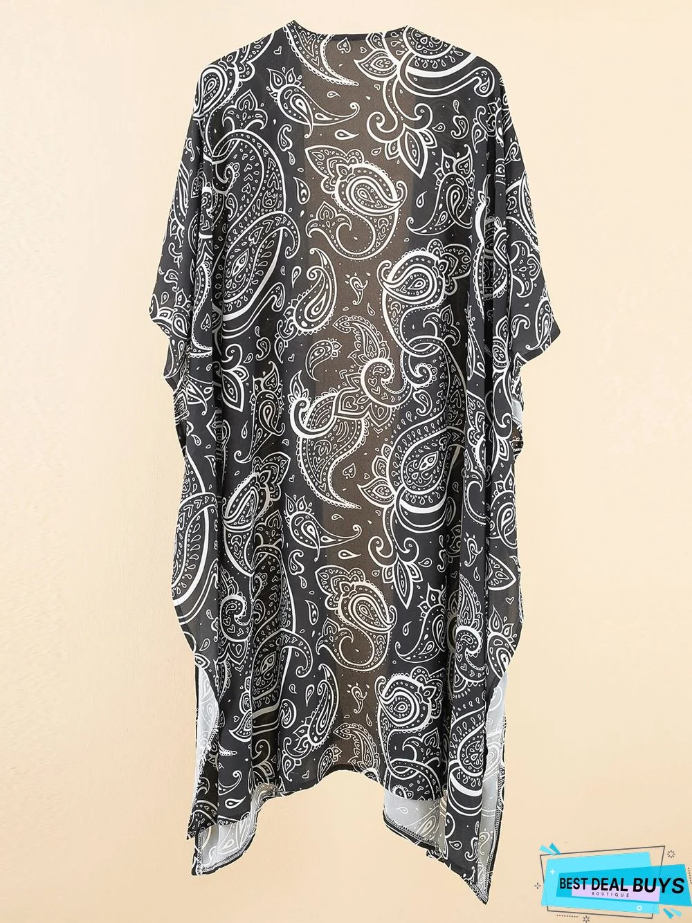 Vacation Animal Printing Coverup