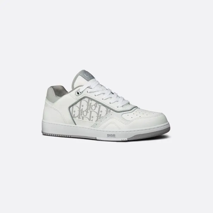 European Men's New Lace Loop Leather round Head White Shoes Casual All-Match Trendy Board Shoes Fashion Internet Celebrity Same Type