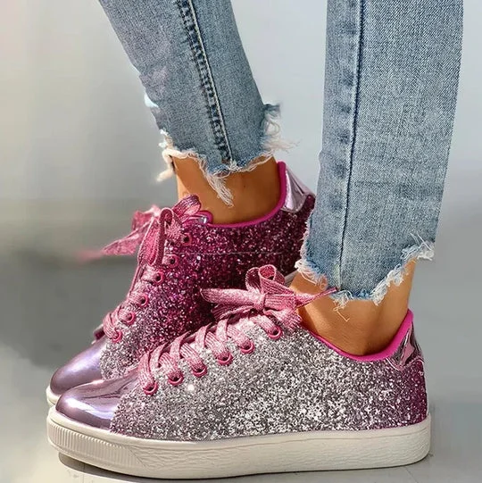 Sparkling and Trendy Sneakers 1688 Stunahome.com