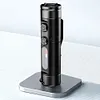 LED Tactical Flashlight with Hat Clip Super Bright Flashlight for Hiking Outdoor