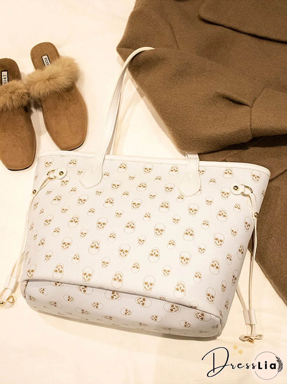 Fashion Prints Large Capacity Tote Bags Shoulder Bags