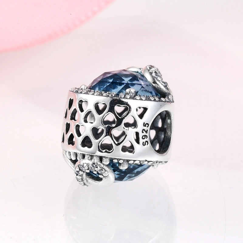 1 Piece 925 Sterling Silver Opal Round Jewelry Accessories