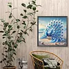 Diamond Painting -DIY Round Drill Peacock(40x40cm)