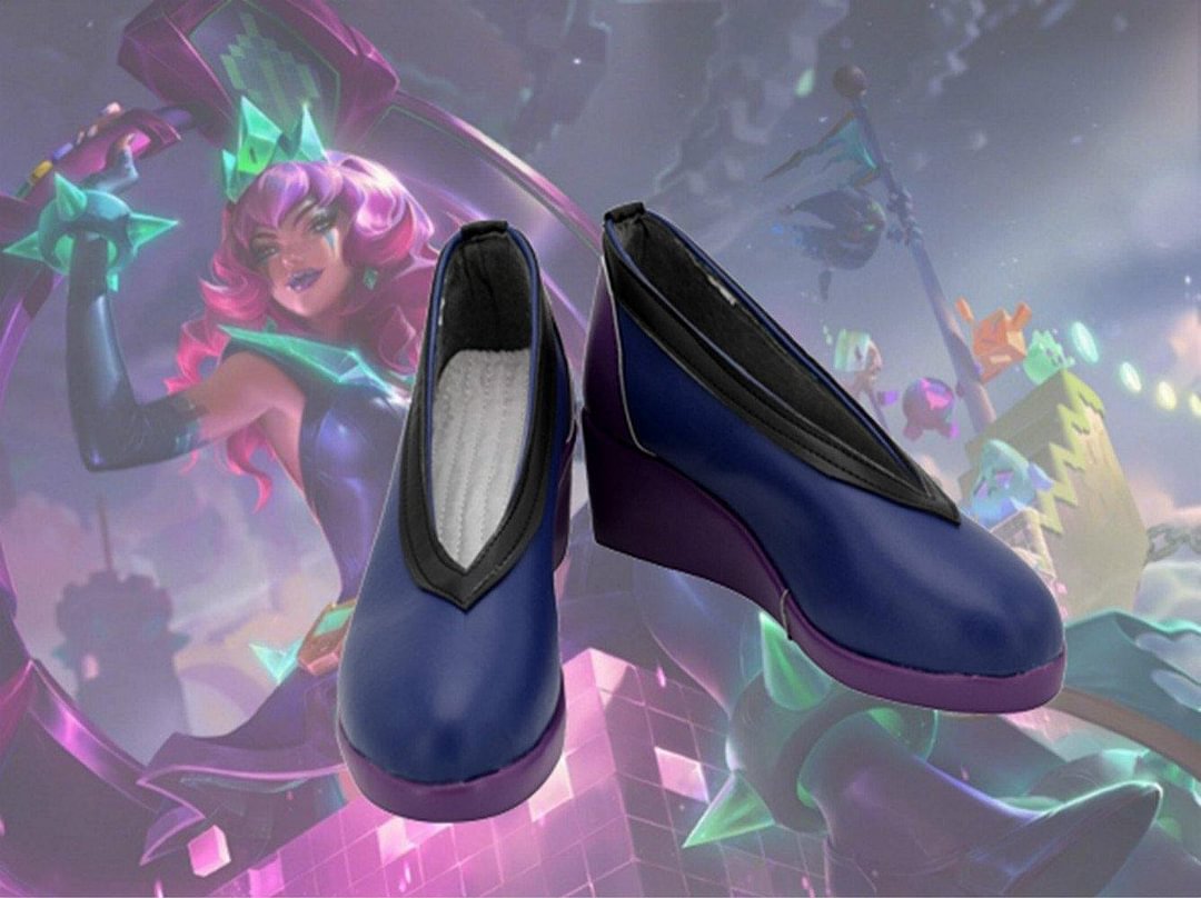 Qiyana League of Legends Qiyana Schuhe Cosplay Schuhe